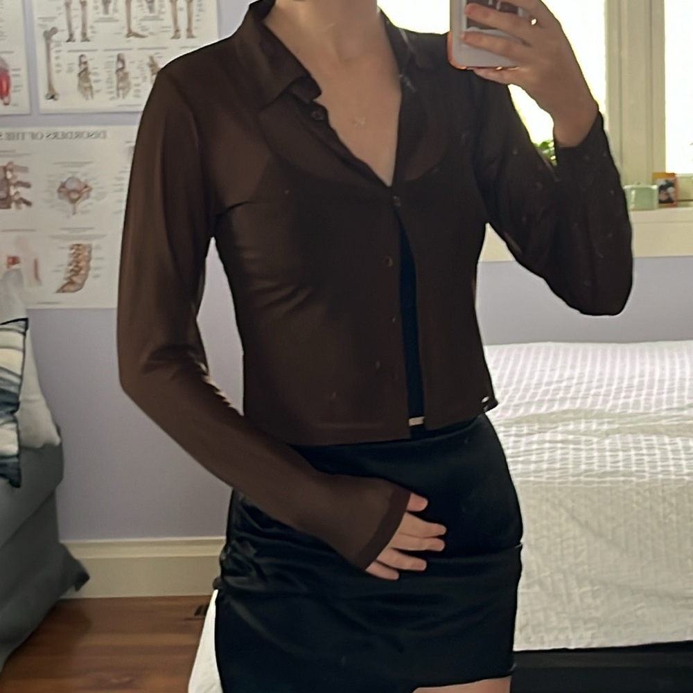 Motel rocks sheer top